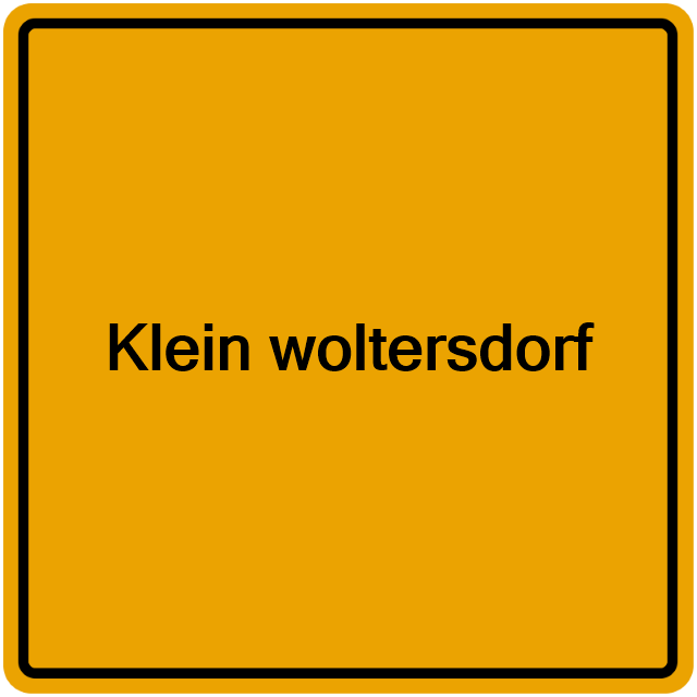 Einwohnermeldeamt24 Klein woltersdorf